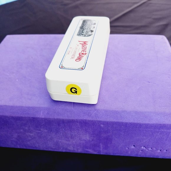 Harmonica Hohner Special Marine Band Key G Hand Made in Germany - Picture 6 of 7